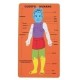 GOMA EVA FIXO PUZZLE 20x32 CUERPO HUMANO